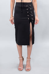 Intertwined Midi Skirt
