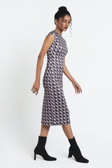 The Illusionist Midi Dress