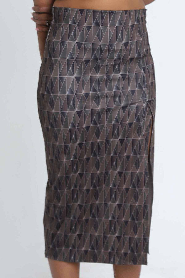 Mosaic Midi Skirt